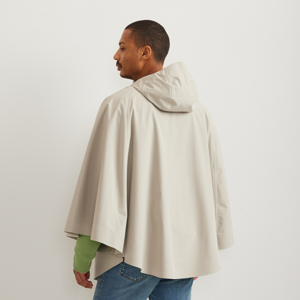 Cloud Cap Waterproof Stretch Packable Hooded Poncho
