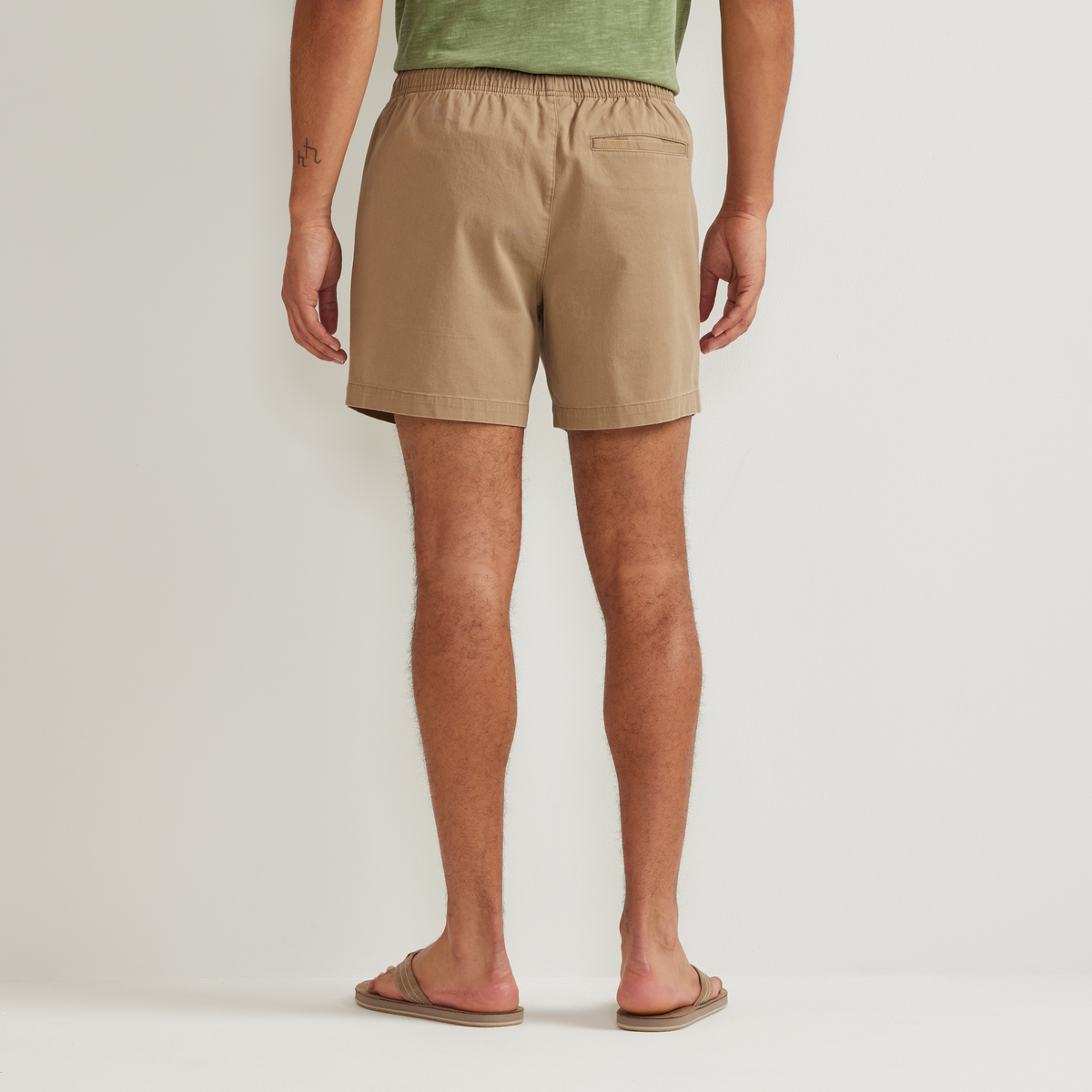 Men's Pull On Twill Shorts