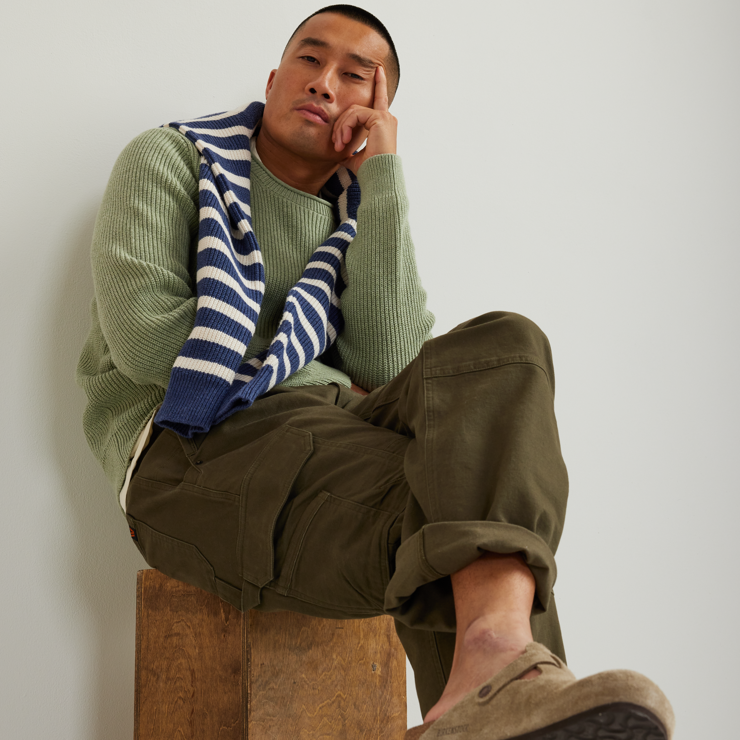 Men's Signature Roll Neck Sweater
