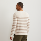 Men's Signature Roll Neck Sweater - Stripe