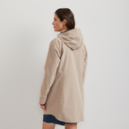 Women's Cloud Cap Waterproof Stretch Hooded Rain Parka