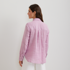 Women's Cotton Slub Long-Sleeve Shirt