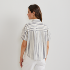 Women's Destination Utility Shirt - Crinkle Stripe