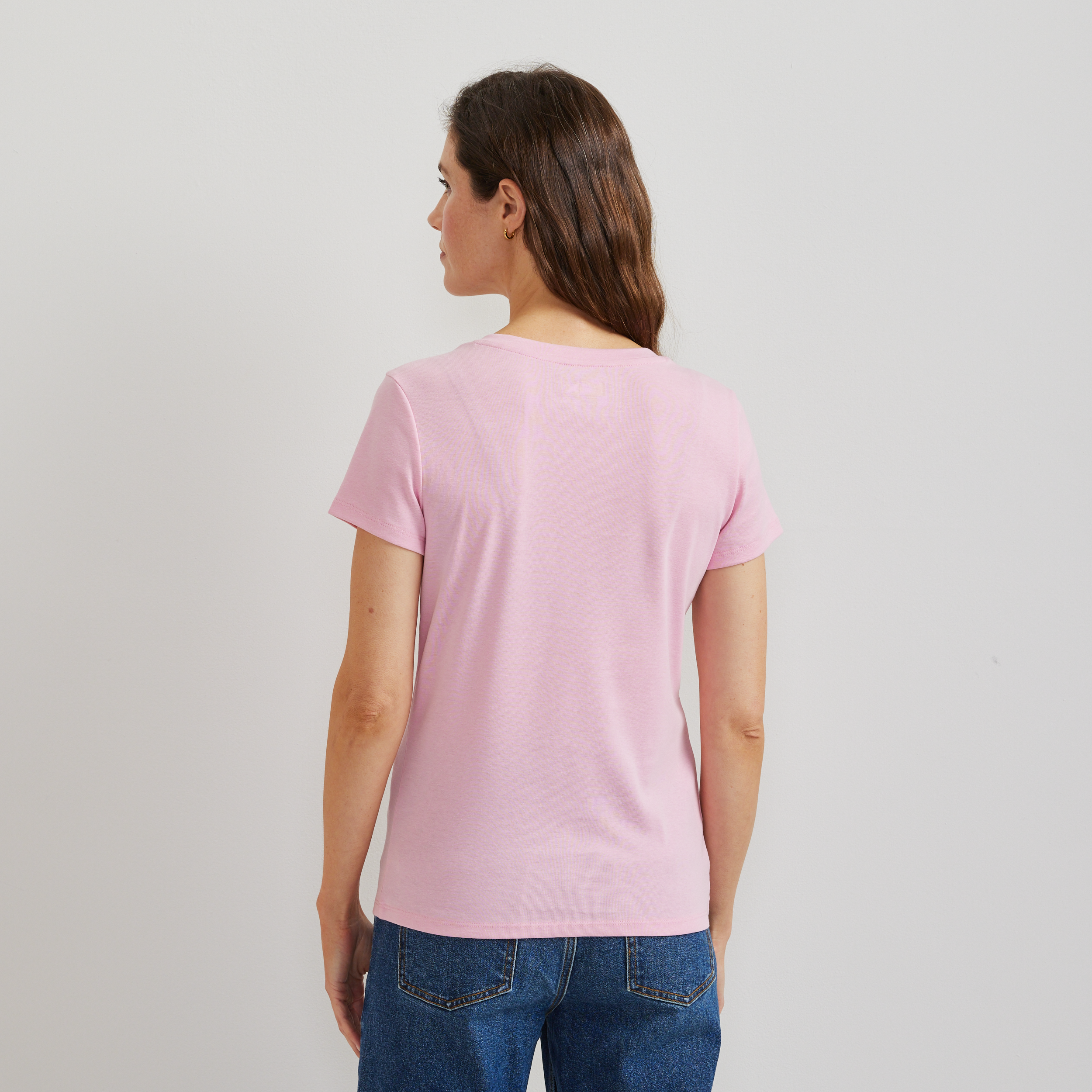 Women's Everyday Short-Sleeve V-Neck T-Shirt