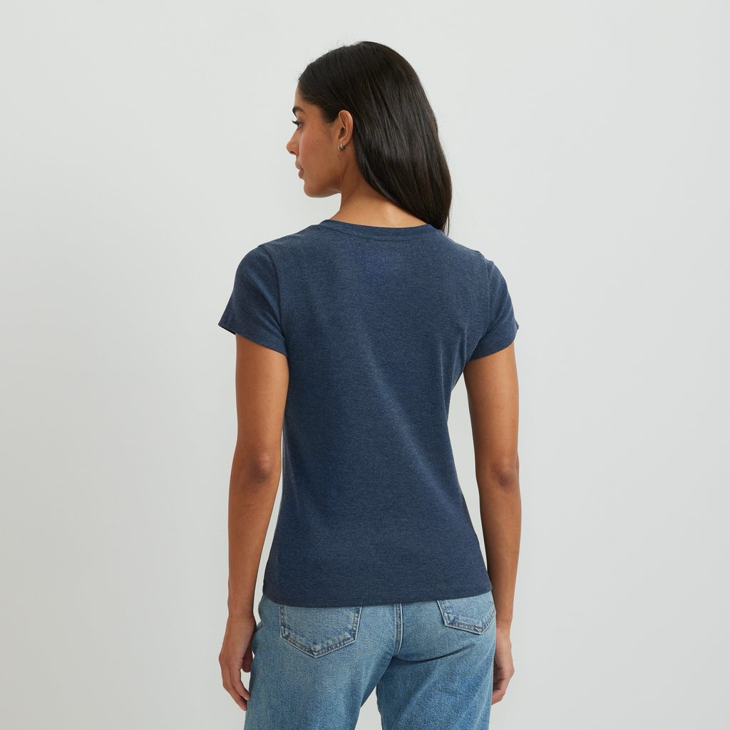 Women's Everyday Short-Sleeve V-Neck T-Shirt