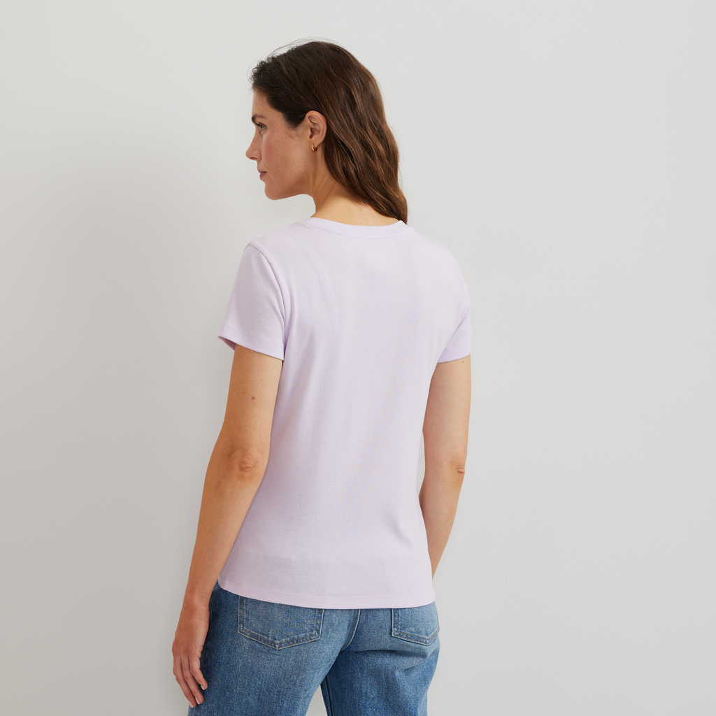 Women's Everyday Short-Sleeve V-Neck T-Shirt