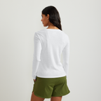 Women's Everyday Long-Sleeve Crewneck T-Shirt