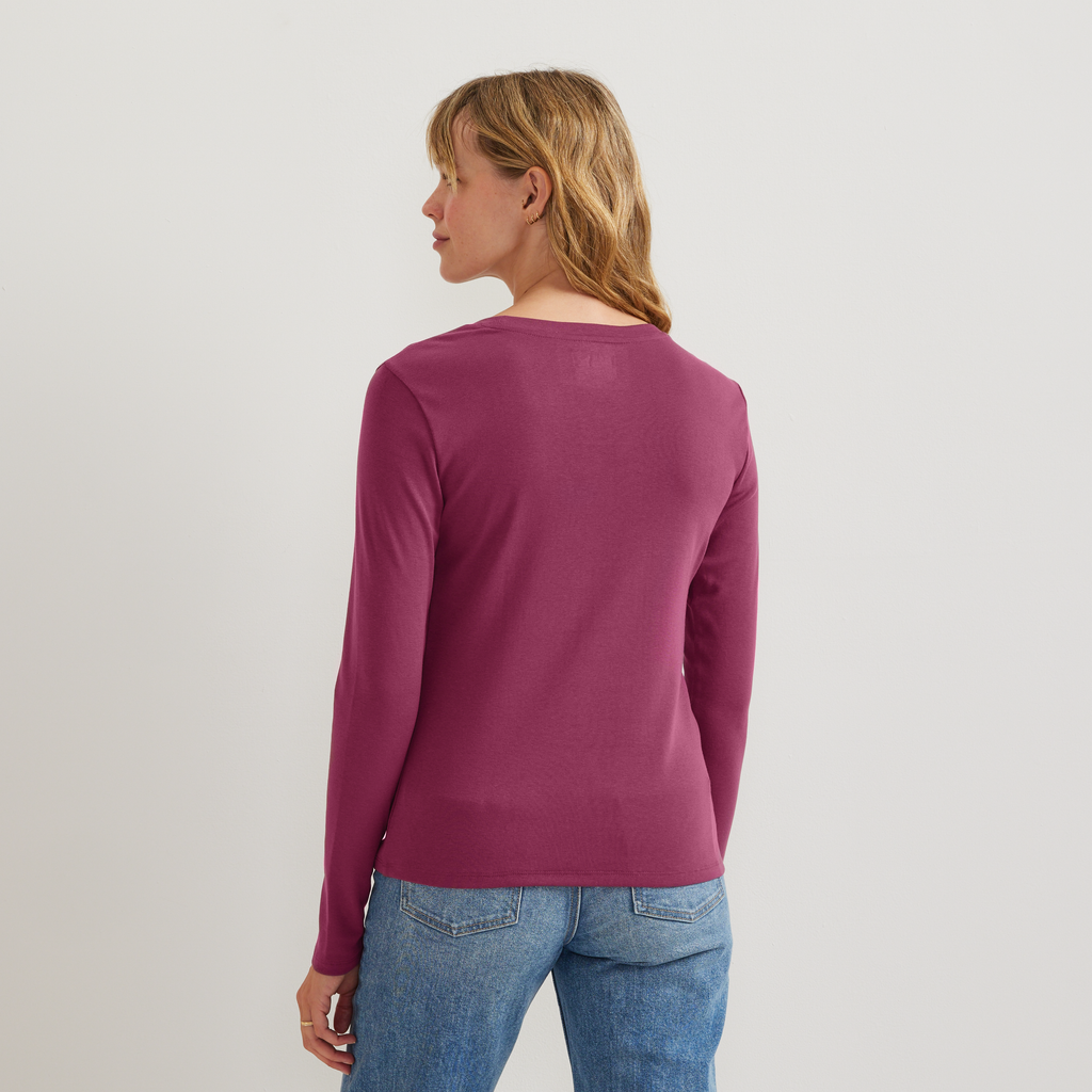 Women's Everyday Long-Sleeve Crewneck T-Shirt