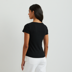 Women's Pointelle Dobby Shirt