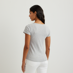 Women's Pointelle Dobby Shirt