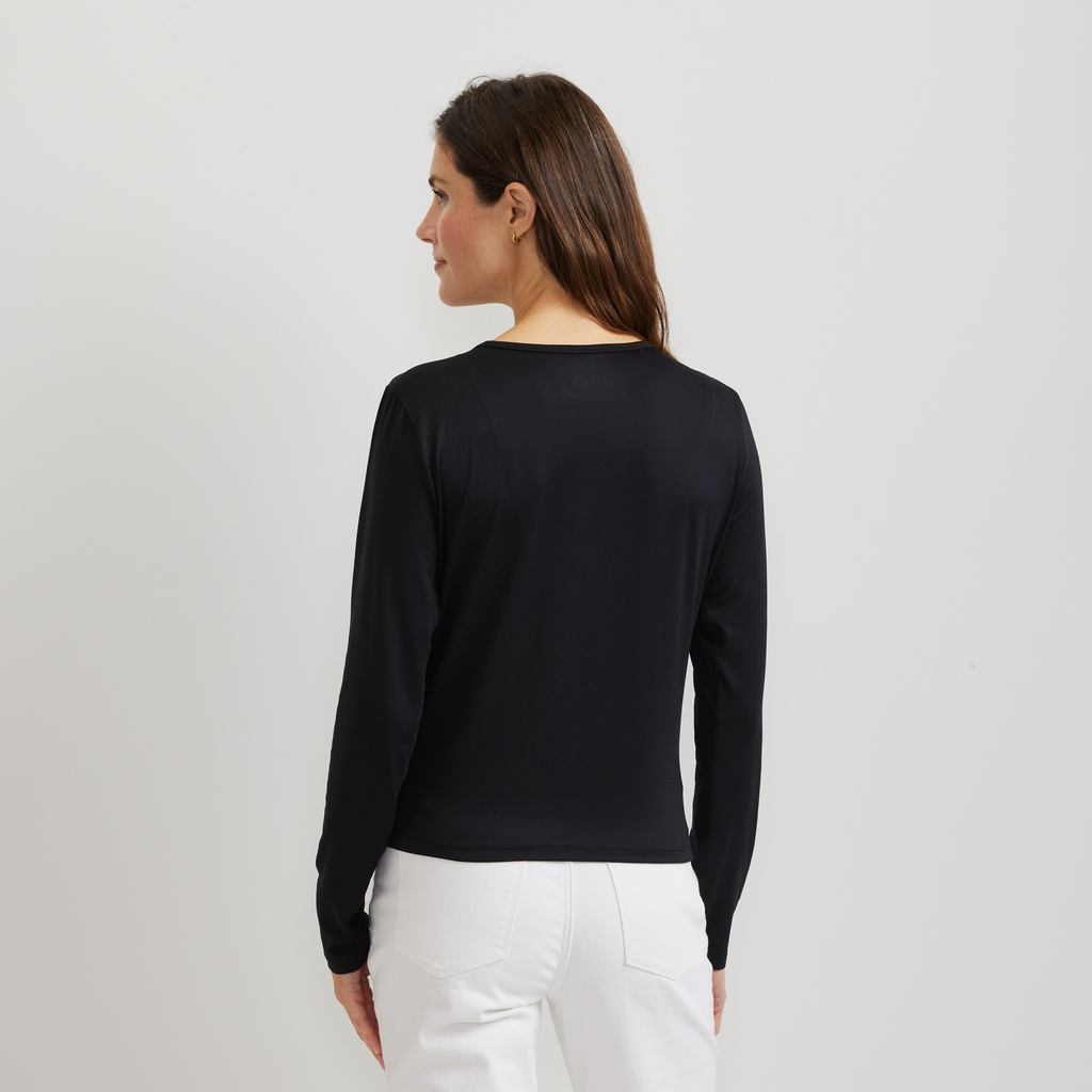 Women's Surreal Wrap-Front Travel T-Shirt