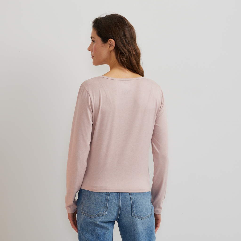 Women's Surreal Wrap-Front Travel T-Shirt