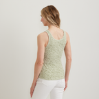 Women's Ribbed Henley Tank