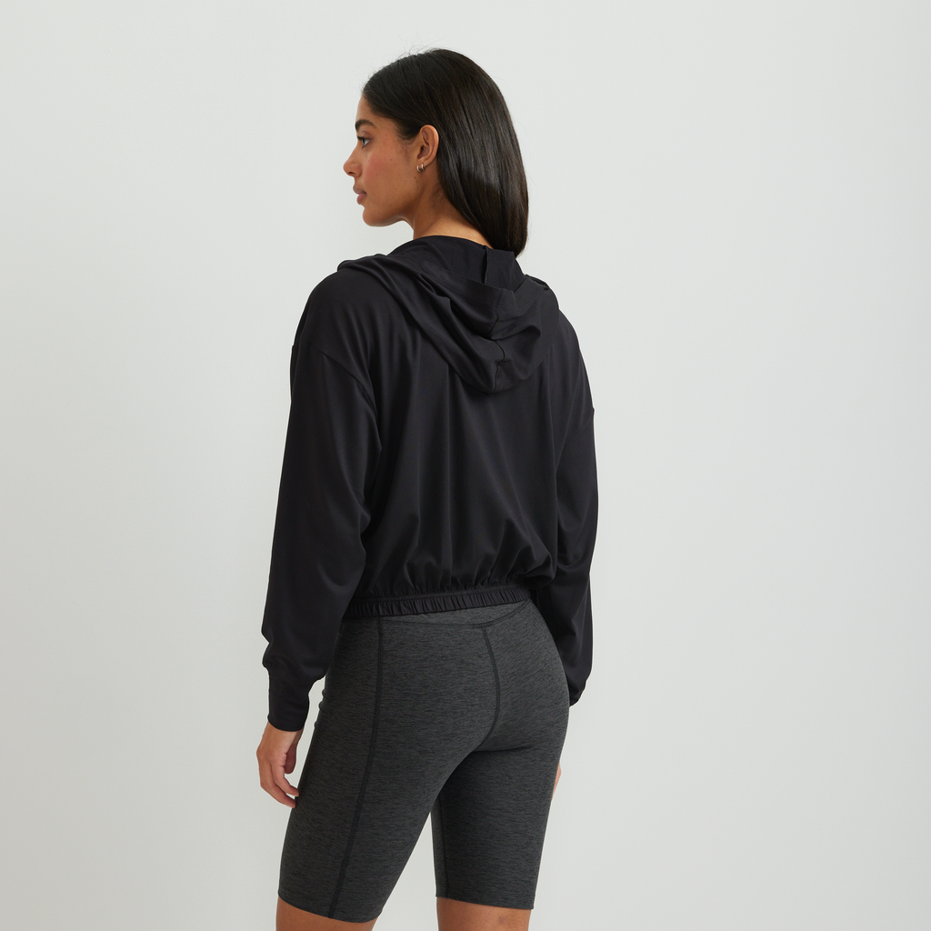 Women's Sightseer Cropped Full-Zip Hoodie