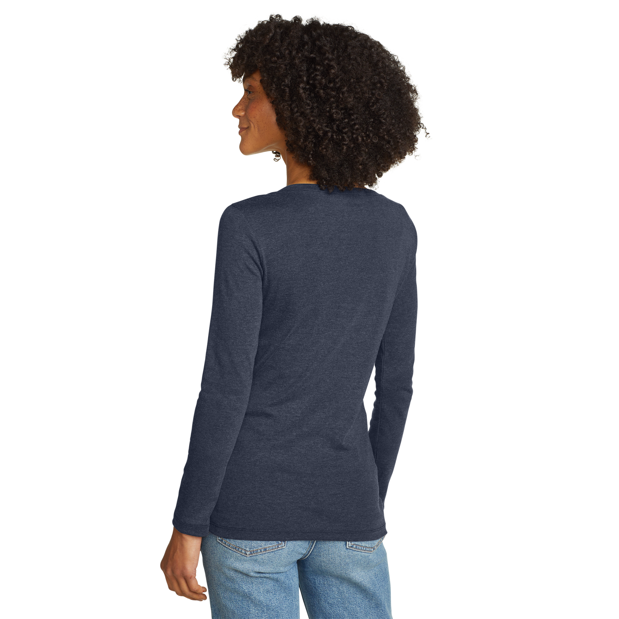 Women's Fav Long-Sleeve V-Neck T-Shirt