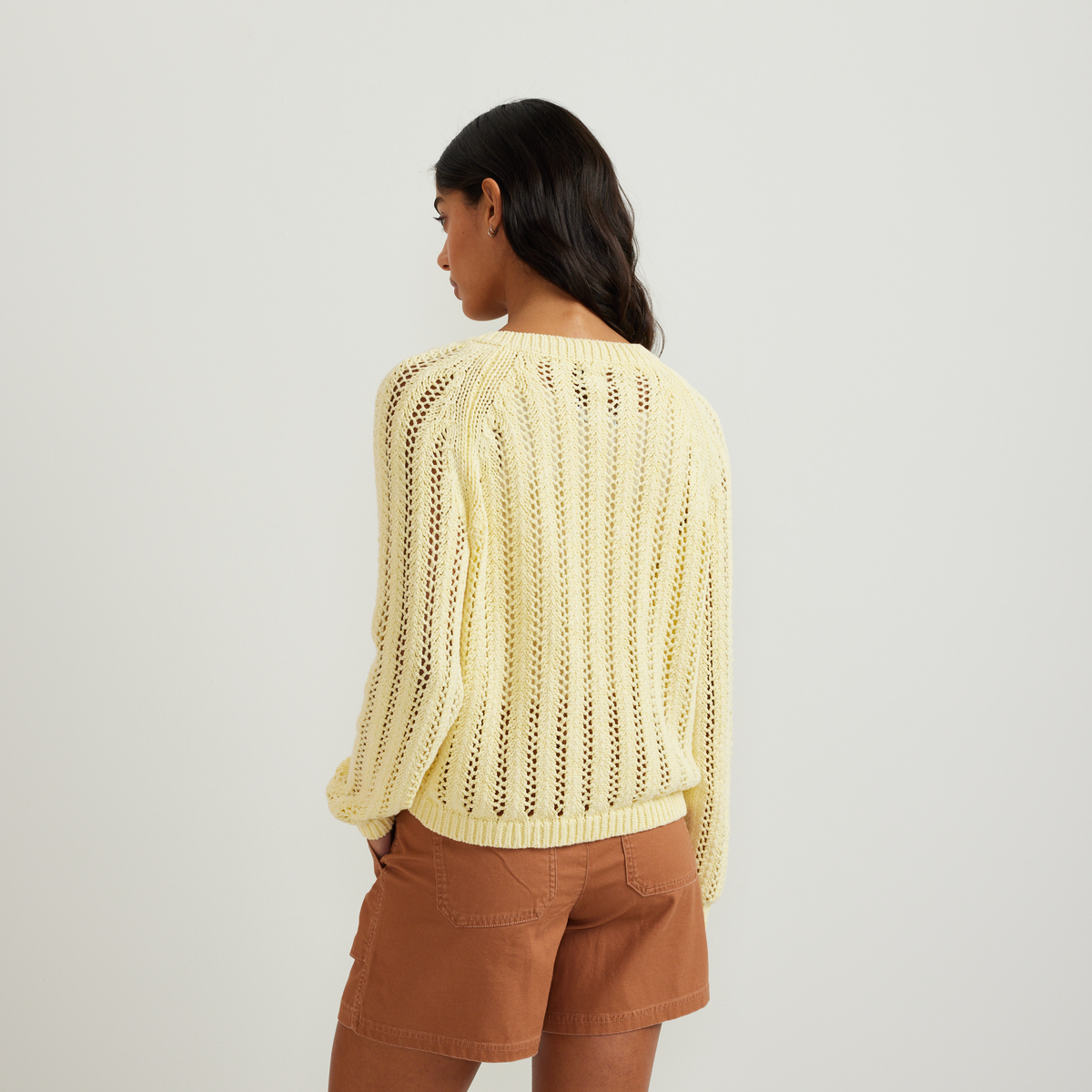 Women's Pointelle Pullover