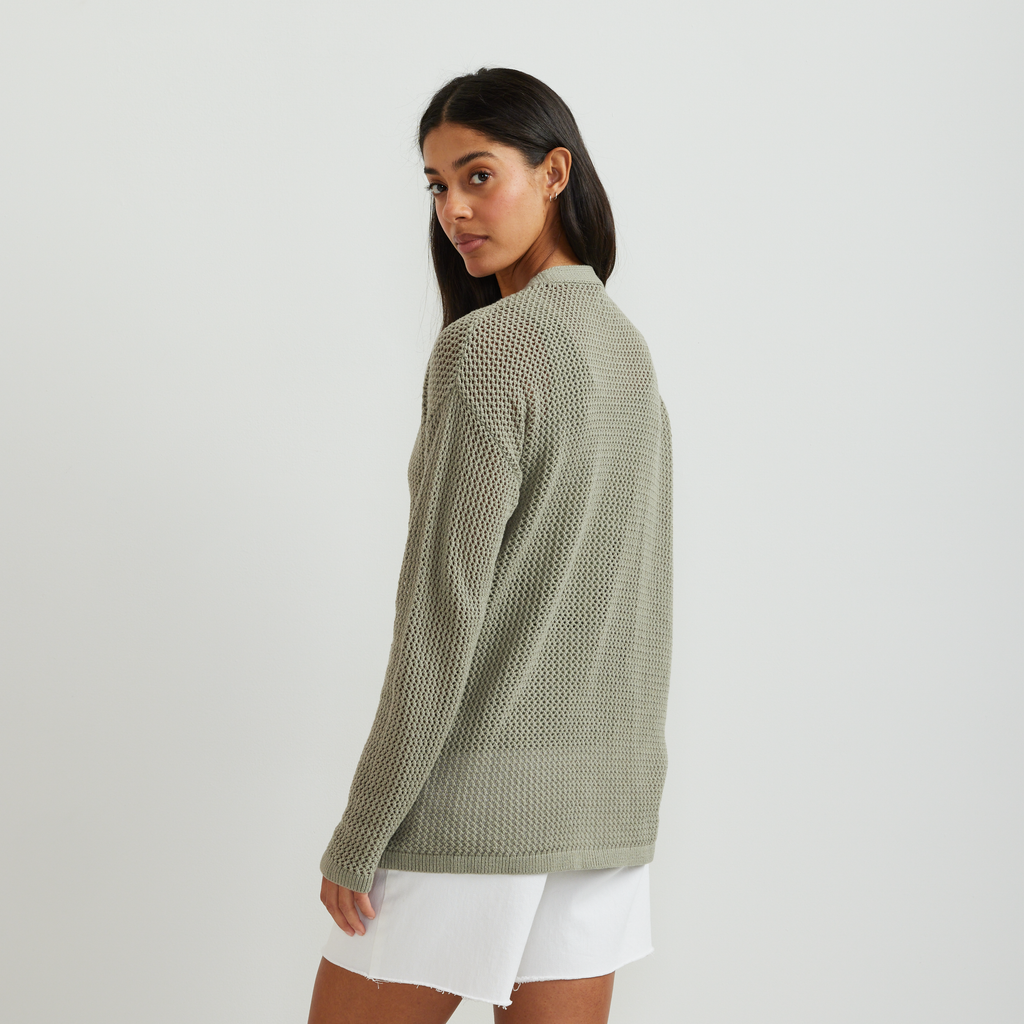 Women's Open-Front Cardigan