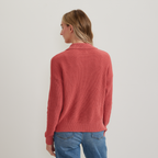 Women's Johnny Collar Polo Sweater