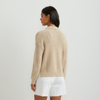 Women's Johnny Collar Polo Sweater