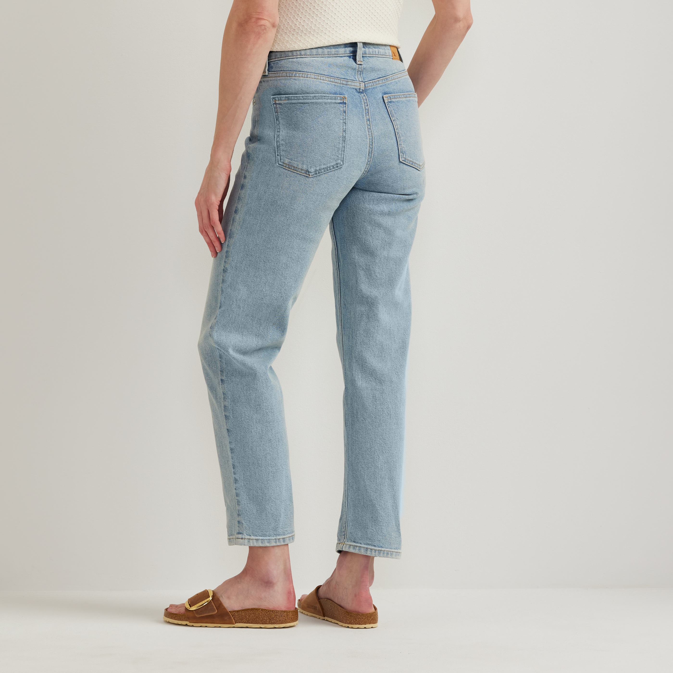Women's Authentic High-Rise Straight Leg Jeans