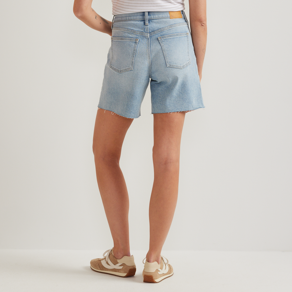 Women's Authentic High-Rise Denim Shorts - Classic Fit