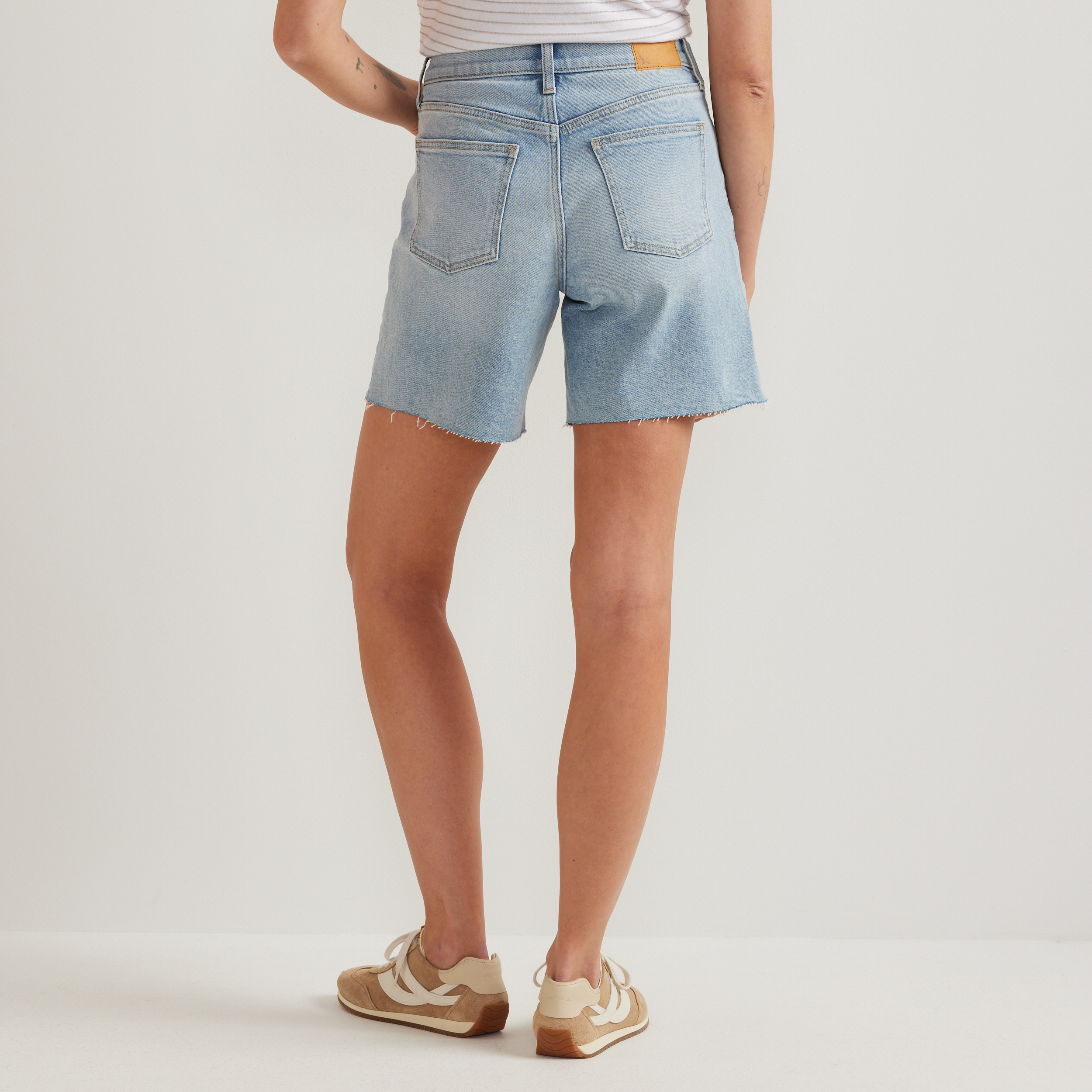 Women's Authentic High-Rise Denim Shorts - Classic Fit