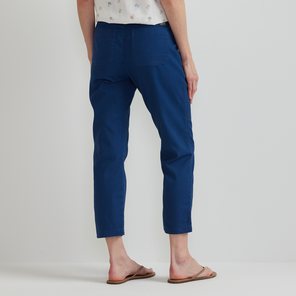 Women's Utility Stretch Canvas Kick Cropped Pants