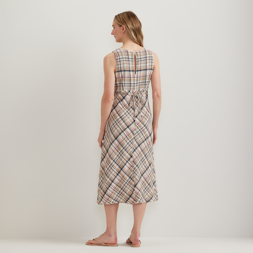 Women's Crinkle Midi Dress