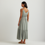 Women's Rio Textured Tiered Midi Dress