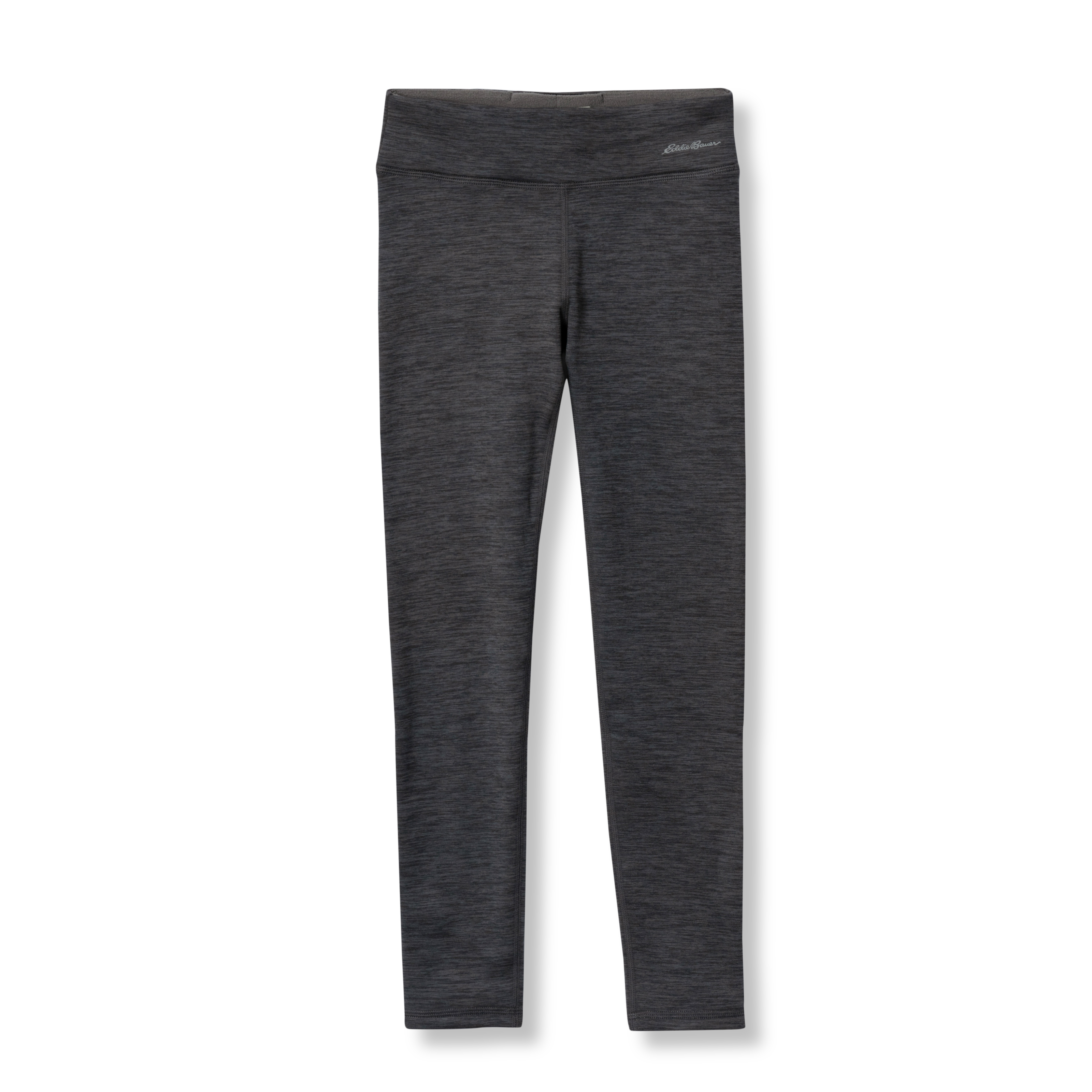 Girls Plush-Lined Leggings - Heather