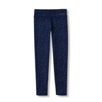 Girls Plush-Lined Leggings - Print