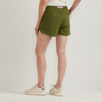 Women's Belted Ripstop Shorts