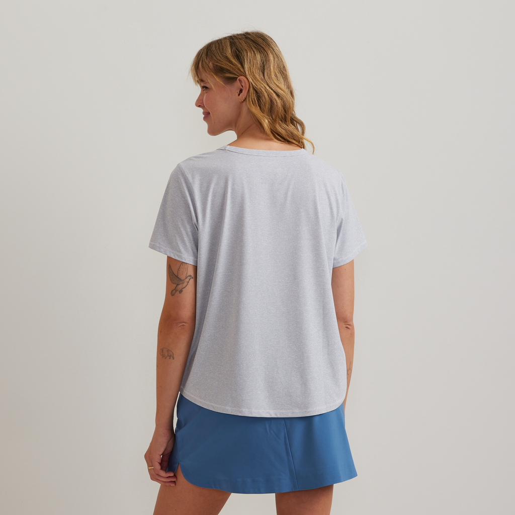 Women's Trek Light Hike Short-Sleeve Crewneck T-Shirt