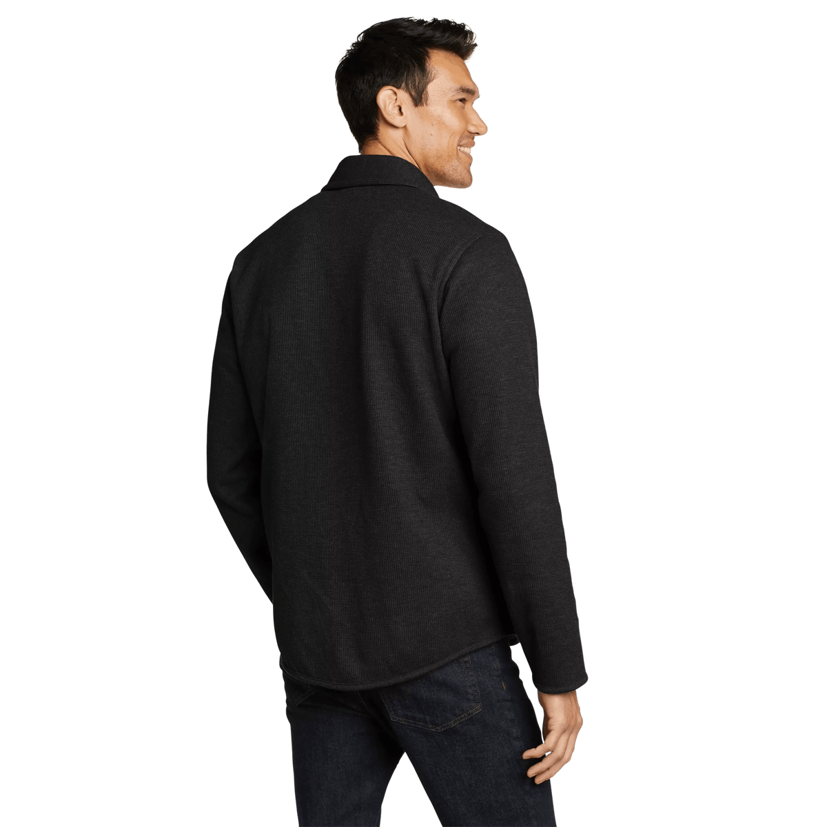 Men's Faux Shearling-Lined Thermal Shirt