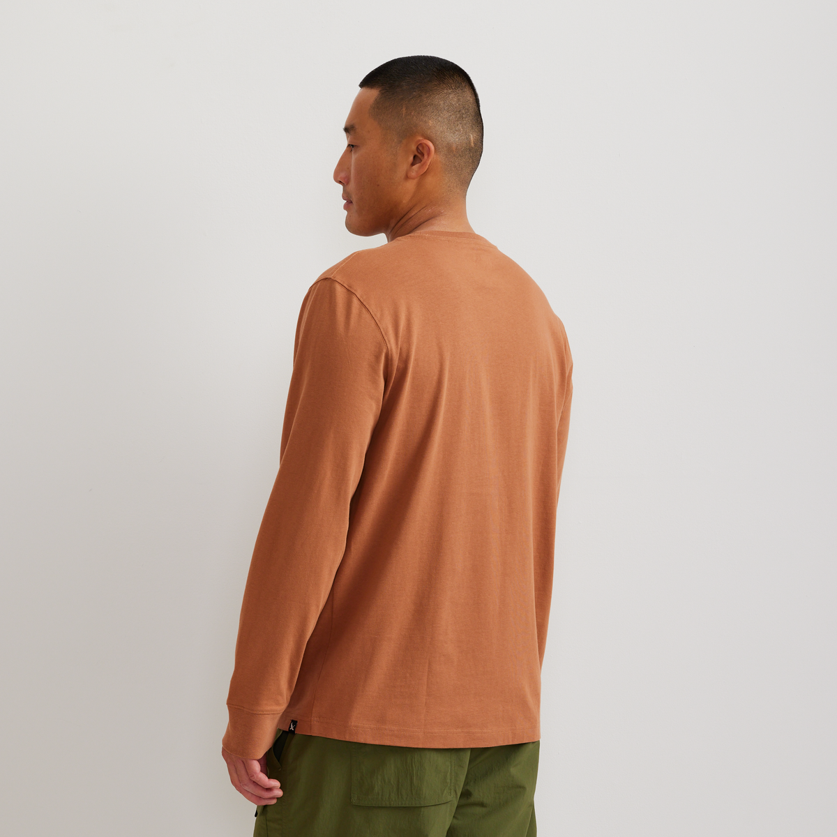 Men's Legend Wash 100% Cotton Long-Sleeve Classic T-Shirt