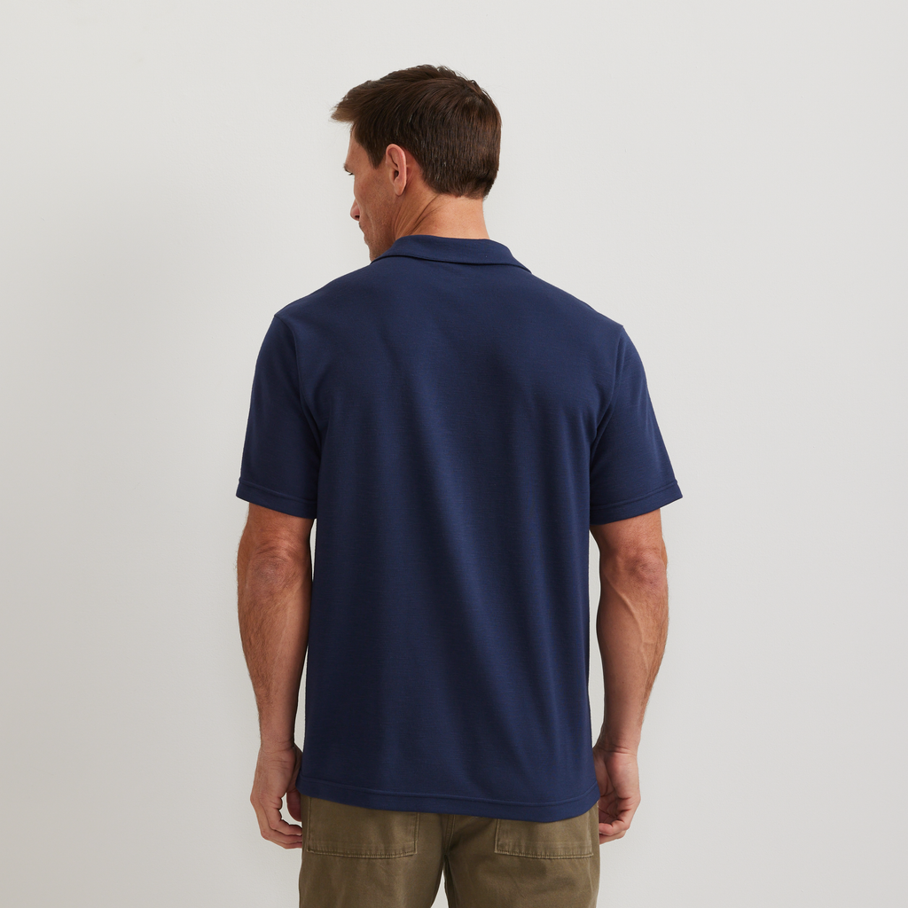 Men's Short Sleeve Journey Modal Polo Shirt