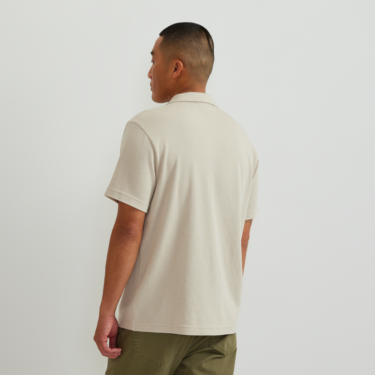 Men's Short Sleeve Journey Modal Polo Shirt