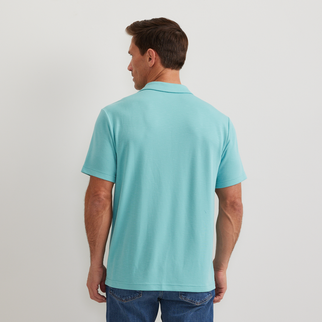Men's Short Sleeve Journey Modal Polo Shirt