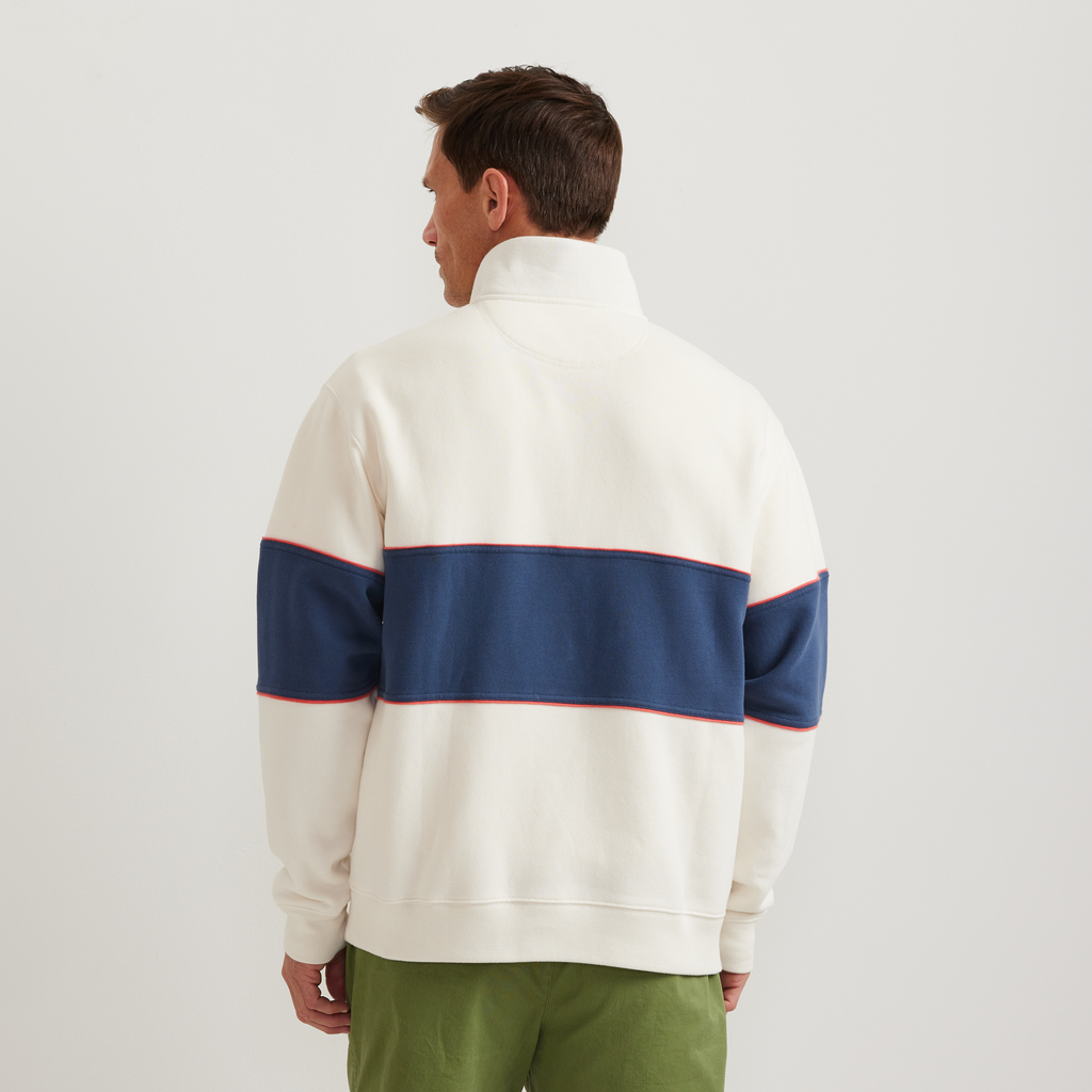 Men's Vintage Soft 1/4-Zip - Stripe