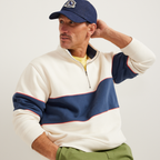 Men's Vintage Soft 1/4-Zip - Stripe