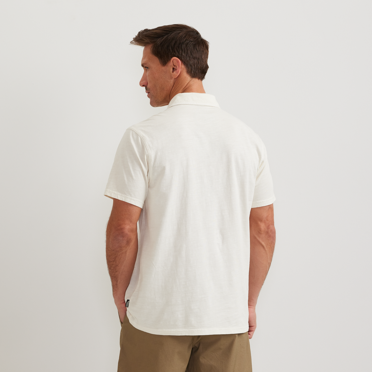 Men's Sunwashed Cotton Pocket Polo