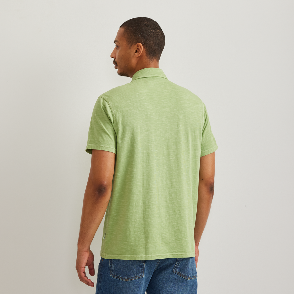Men's Sunwashed Cotton Pocket Polo