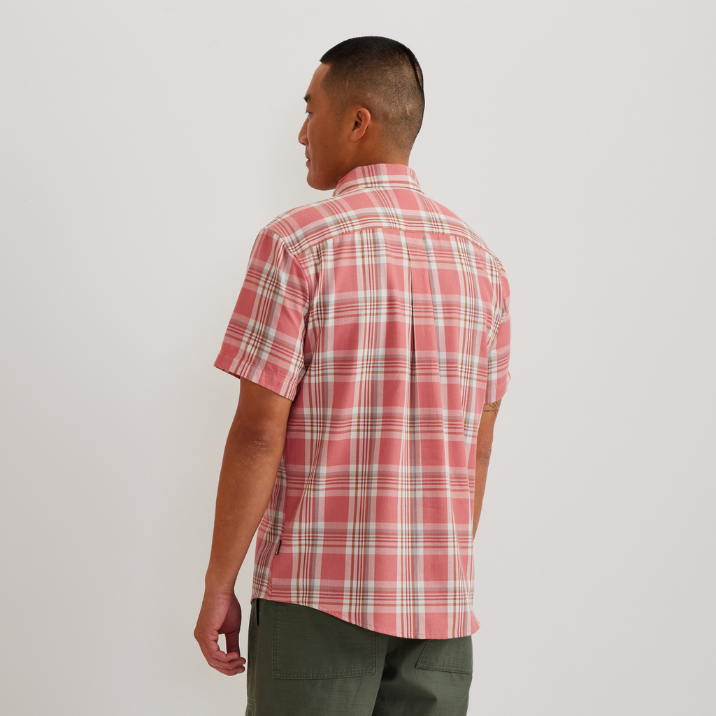 Men's Tidelands Short-Sleeve Yarn-Dyed Textured Shirt