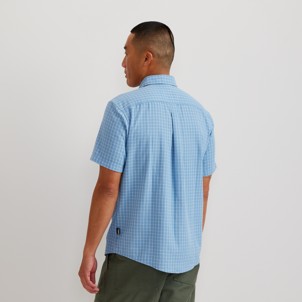 Men's Tidelands Short-Sleeve Yarn-Dyed Textured Shirt