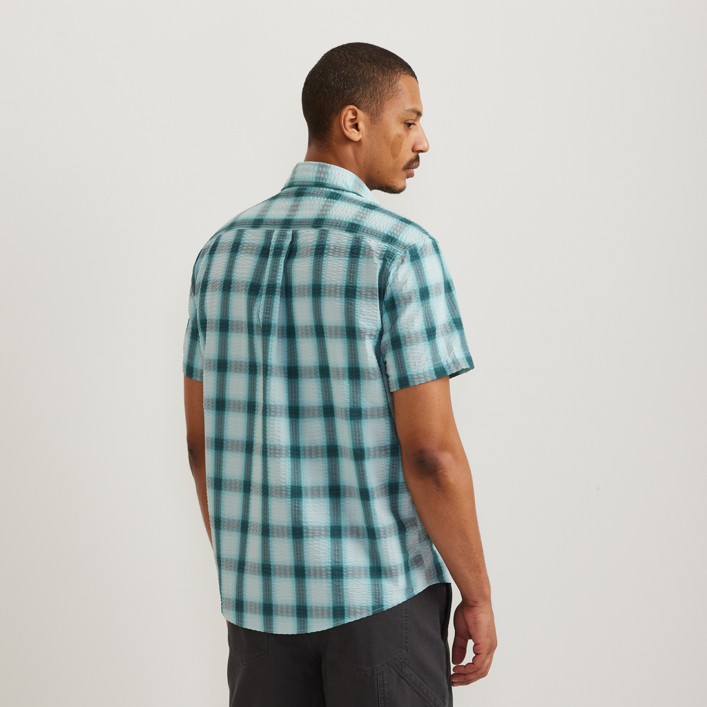 Men's Short-Sleeve Pack It 3.0 Seersucker Shirt