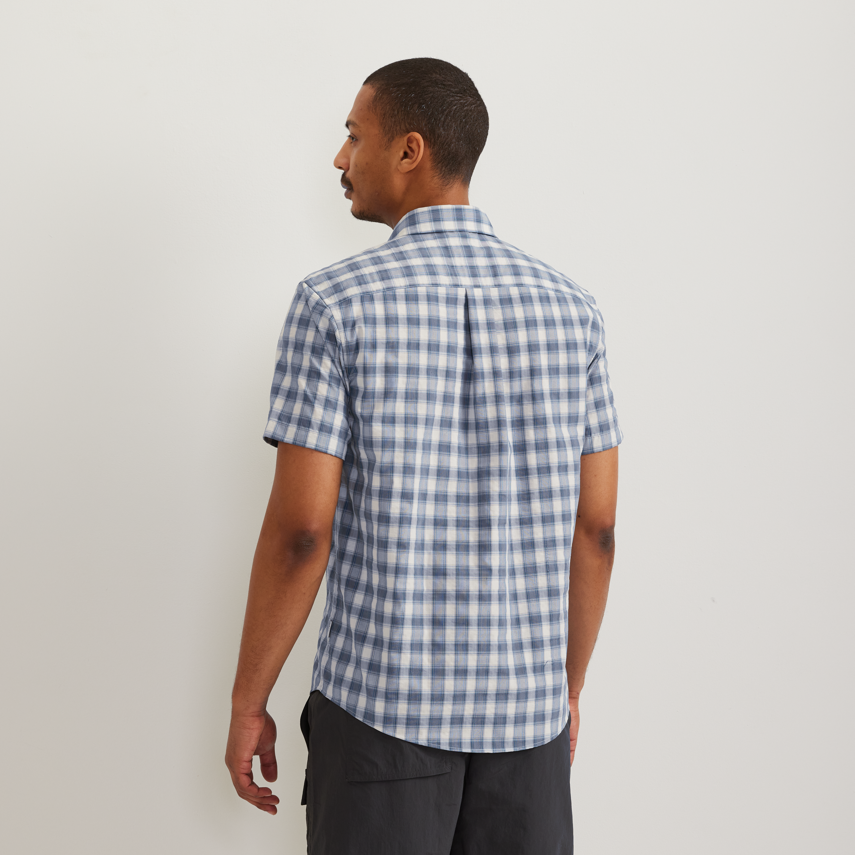 Men's Short-Sleeve Pack It 3.0 Seersucker Shirt