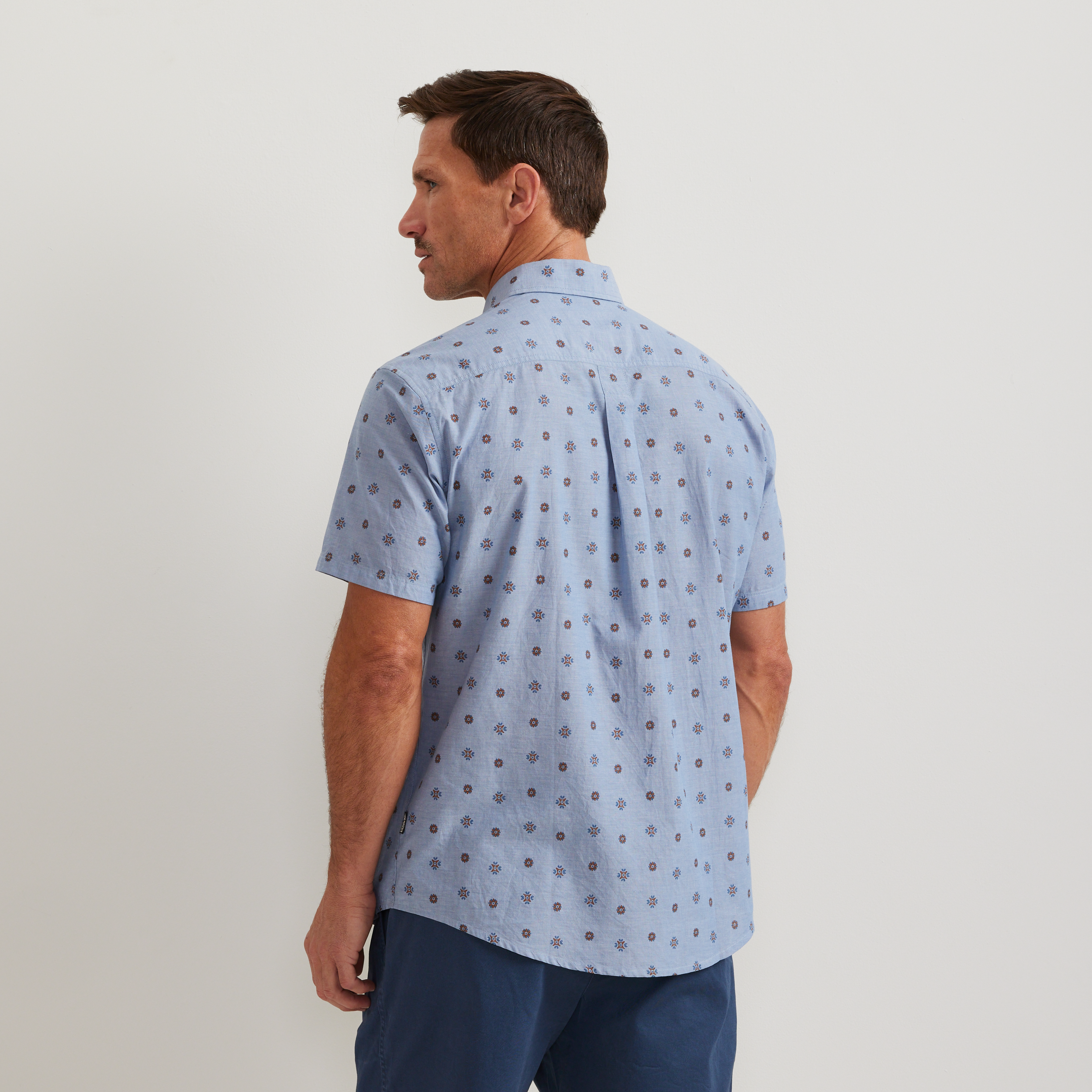Men's Baja Short-Sleeve Shirt - Print