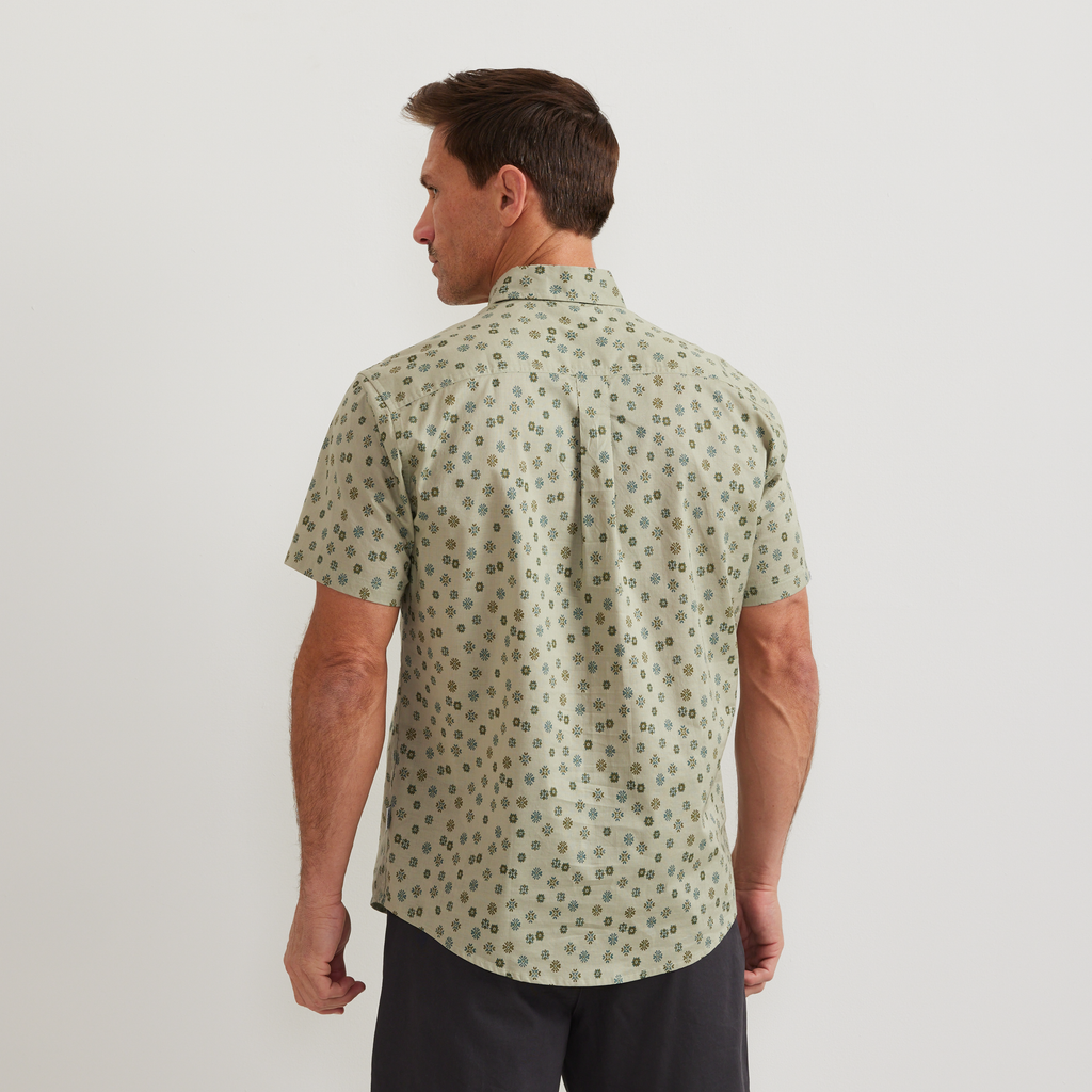 Men's Baja Short-Sleeve Shirt - Print