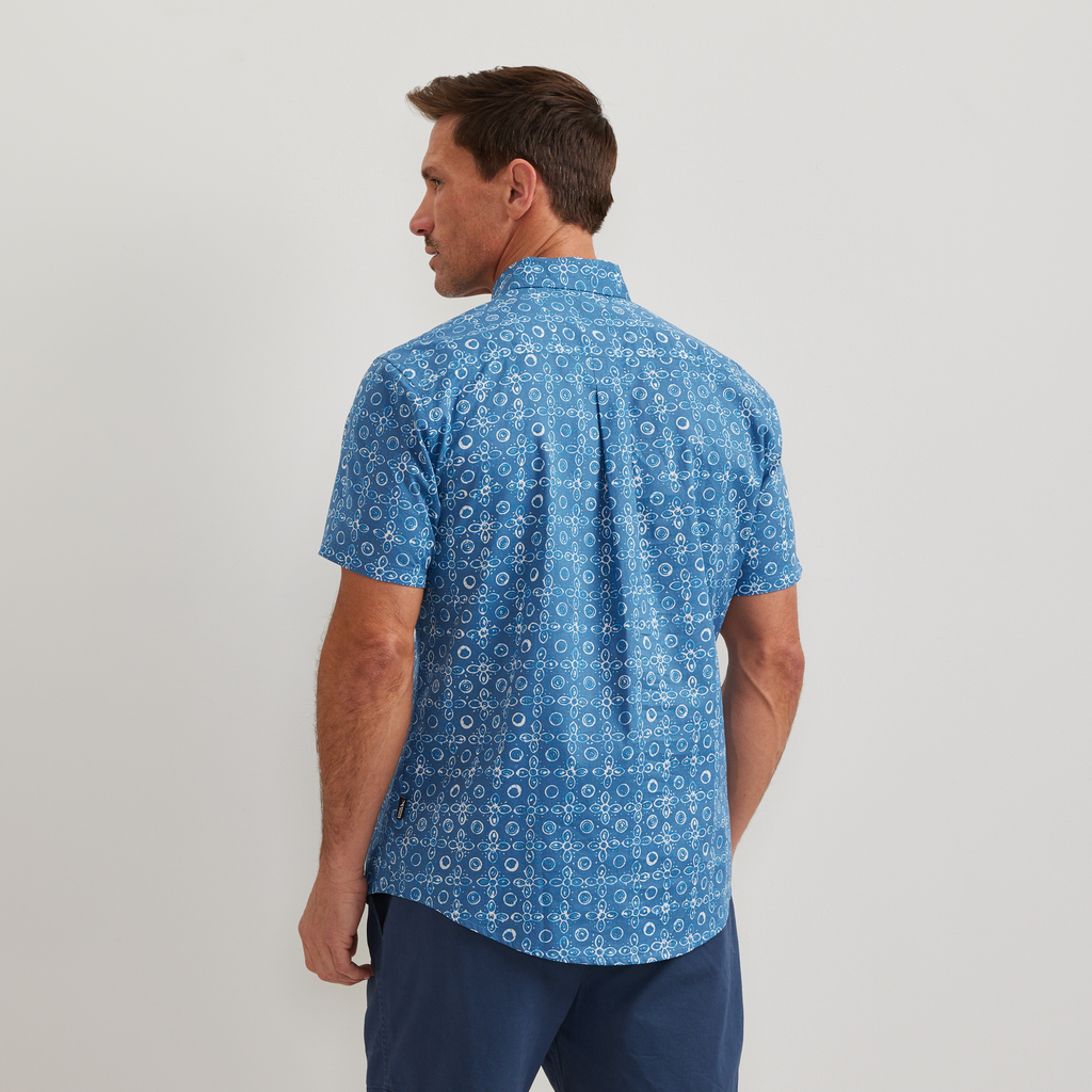 Men's Baja Short-Sleeve Shirt - Print