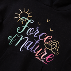 Girls Graphic Camp Fleece Hoodie